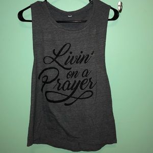 Tank top (dark heather grey)